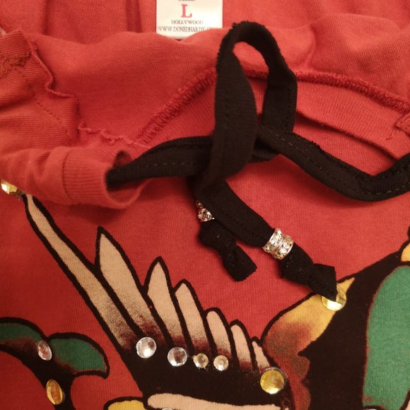 RARE custom vintage tangerine orange halter style dress! - Picture 12 of 13